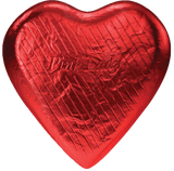 Pink Lady Milk Chocolate Hearts Red Foil 30g