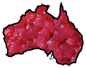 Aussie Glucose Red Frogs