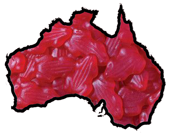 Aussie Glucose Red Frogs