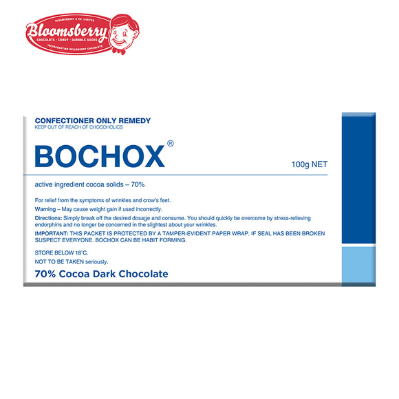 Bloomsberry Bochox Dark Chocolate 100g