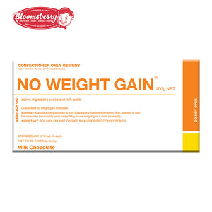 Bloomsberry No Weight Gain Milk Chocolate 100g