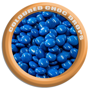 Lolliland Coloured Choc Drops Blue