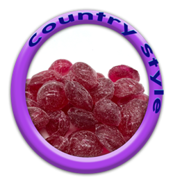 Country Style Raspberry Drops