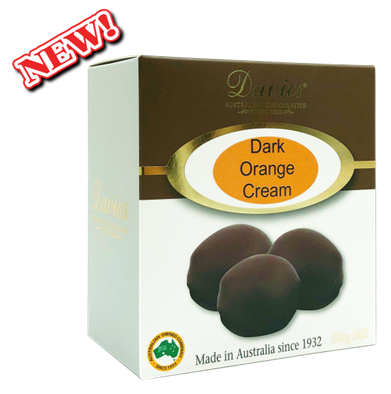 Davies Dark Chocolate Orange Creams 200g