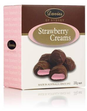 Davies Strawberry Creams 200g