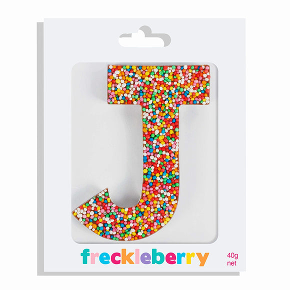 Freckleberry Letter 'J' 40g