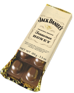Goldkenn Milk Chocolate 32% with  Jack Daniels Tennesey Honey100g