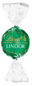 Lindt Lindor Balls Mint Chocolate 1kg 80 Pieces
