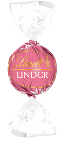Lindt Lindor Balls White Chocolate Strawberry Cream 1kg 80 Pieces