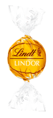 Lindt Lindor Balls White Chocolate Mango 1kg 80 Pieces