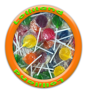 Flat Lollipops Assorted Colours