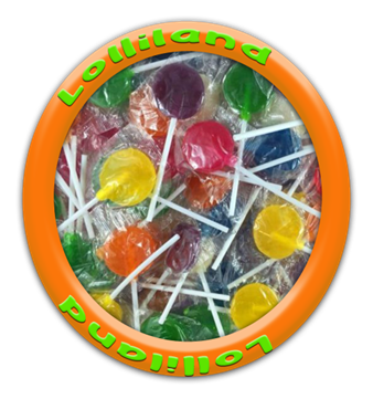 Flat Lollipops Assorted Colours