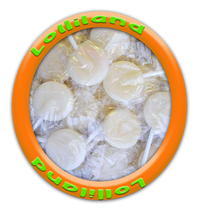 Flat Lollipops White
