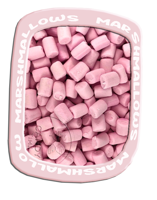 Mini Marshmallow Pink 250g