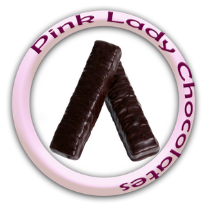 Pink Lady Dark Chocolate Nutty Honey & Almond Nougat Bars 4 Pieces