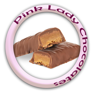Pink Lady Milk Chocolate Orange Truffle bars 4 Pieces