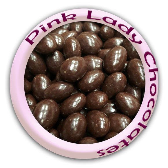 Pink Lady Dark Chocolate Almonds 200g