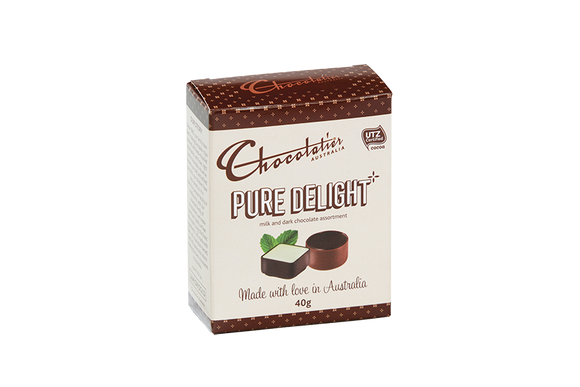 Chocolatier  Pure Delight Milk & Dark Assortment 40g