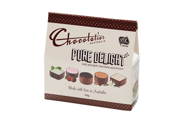 Chocolatier  Pure Delight Milk & Dark Assortment 140g