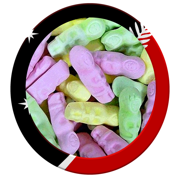 Rainbow Confectionery Emo's (NZ Eskimo's)