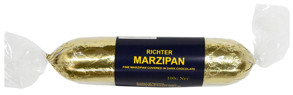 Richter Dark Chocolate Marzipan Loaves 100g