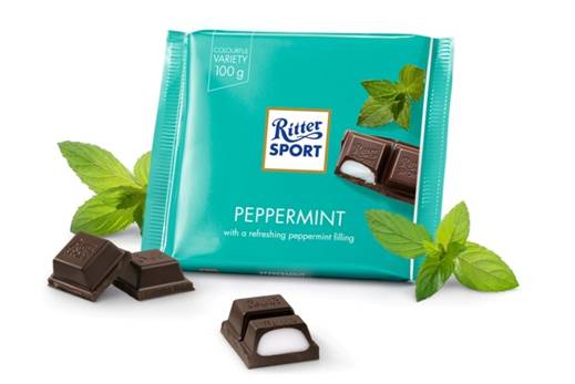 Ritter Sport Dark Chocolate Peppermint 100g