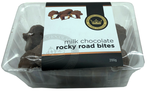 RRC Tubs Milk Chocolate Rocky Road Bites 200g