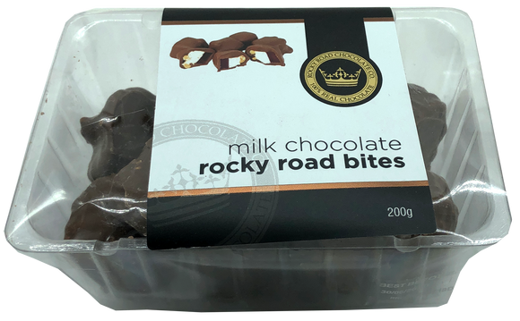 RRC Tubs Milk Chocolate Rocky Road Bites 200g