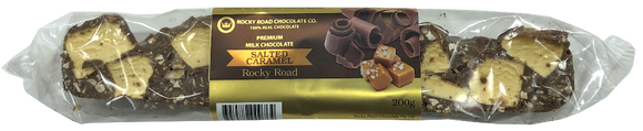 RRC Milk Chocolate Rocky Road Salted Caramel 200g